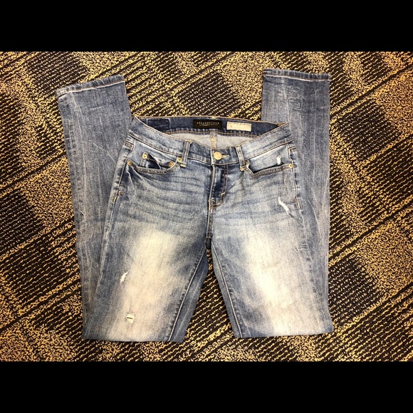 Aeropostale I Distressed Skinny Jeans - Picture 2 of 6